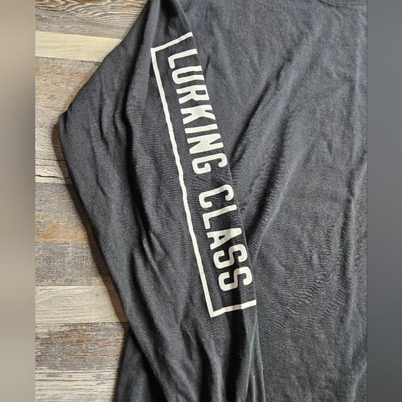 Lurking Class Black Long Sleeve Tshirt Men's Large - Picture 3 of 6
